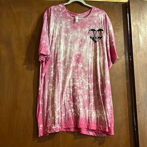 Boutique mama life bleached T-shirt